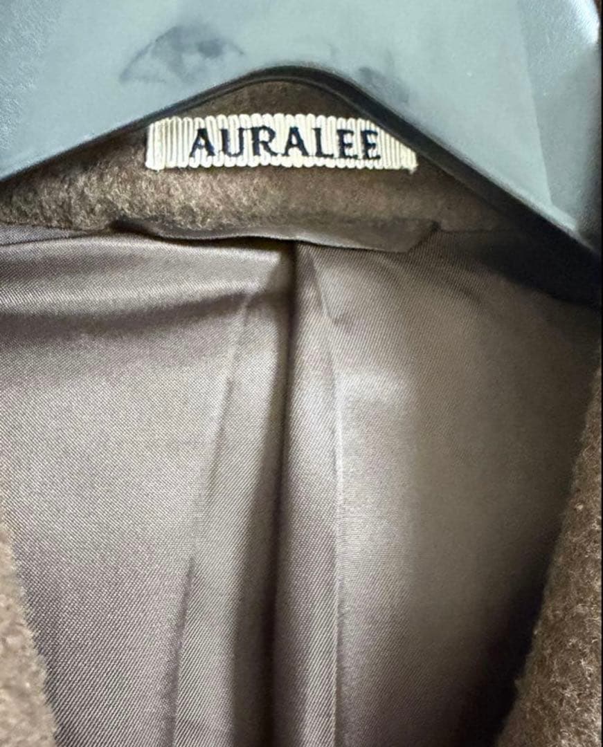が*ん様 AURALEE BABY CAMEL FRANNEL COAT 23A