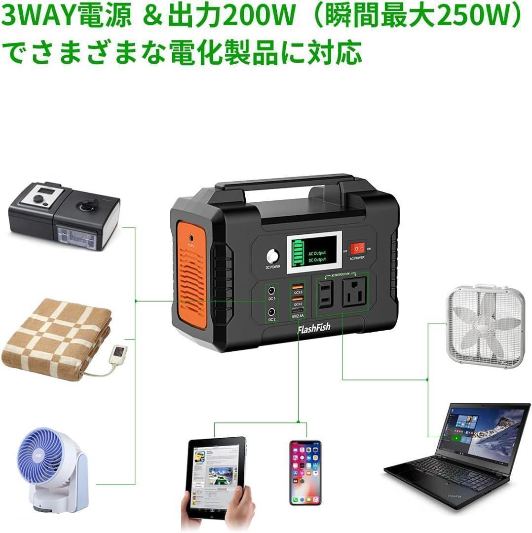 【M2952-181-143】ポータブル電源 大容量　40800mAh