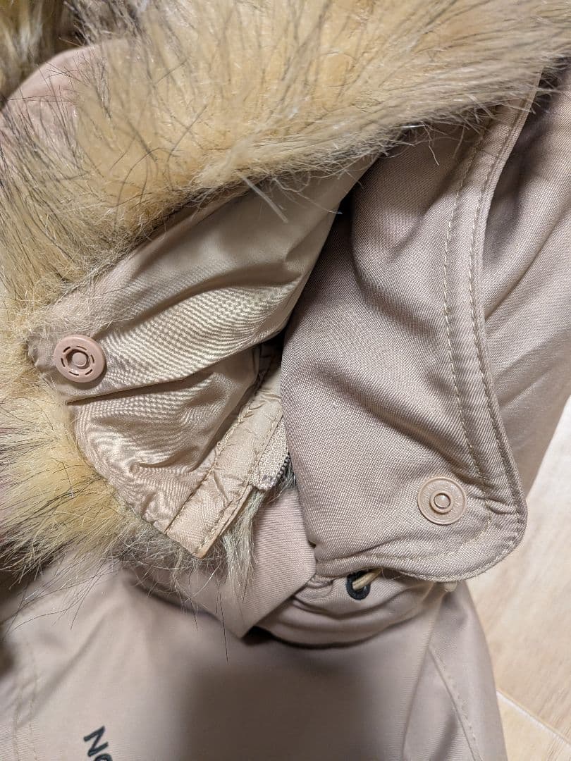 THE NORTH FACE ベージュ ダウンジャケットLサイズ