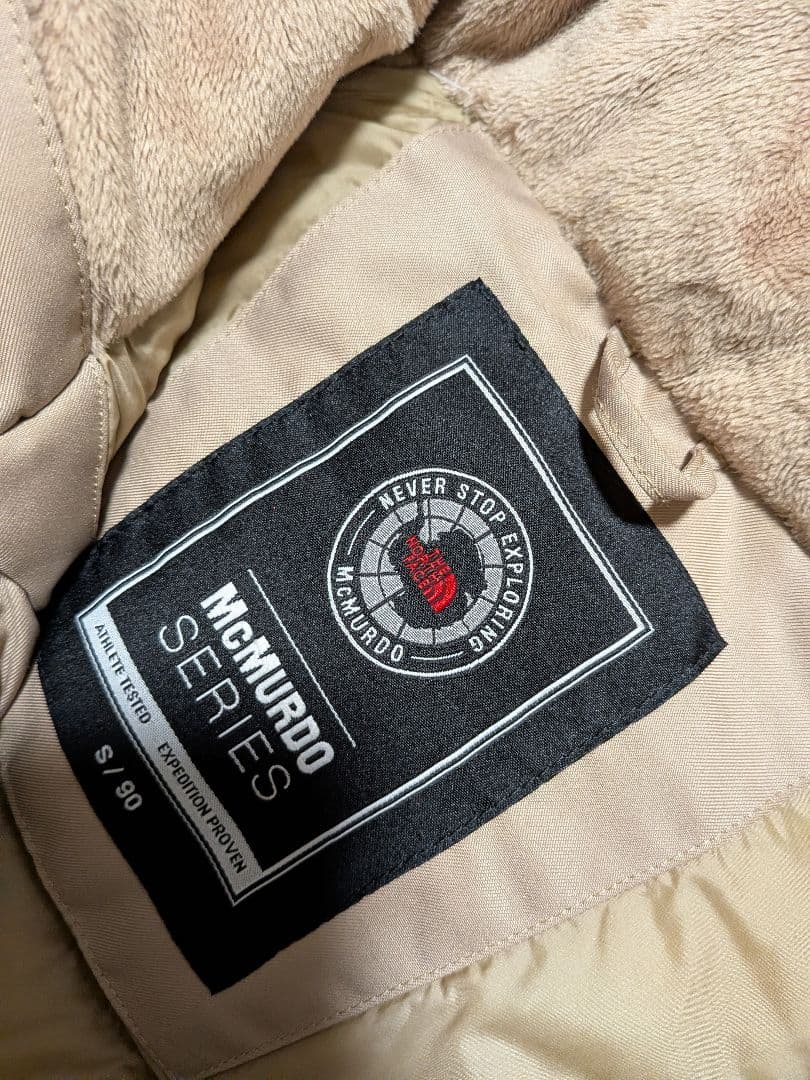 THE NORTH FACE ベージュ ダウンジャケットLサイズ