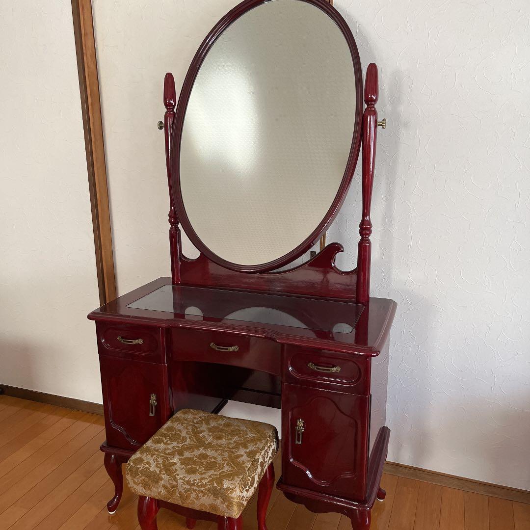 ドレッサー　鏡台　アンティーク