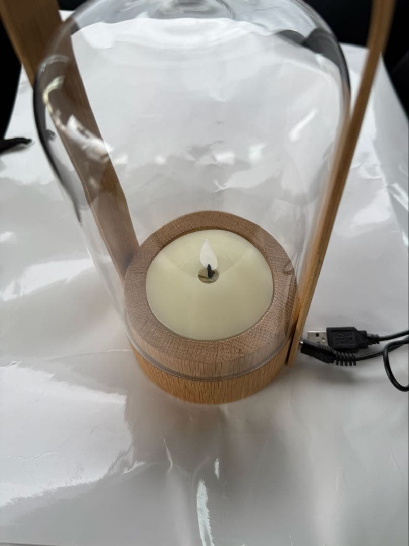 美品　LE KLINT キャンドルライト　オーク