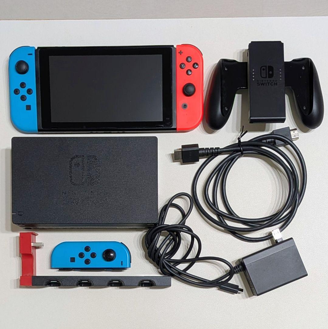 Nintendo Switch 本体 青/赤 Joy-Con 箱なし