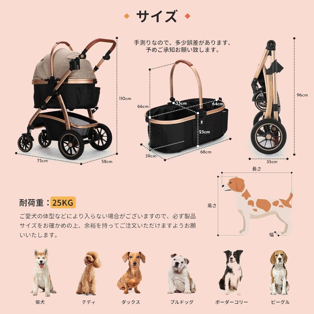 SKISOPGO ペットカート(新品、未開封)
