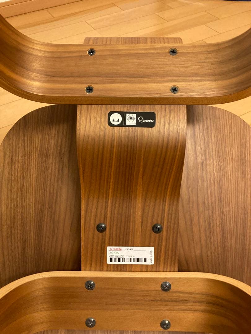 ハーマンミラー正規品　イームズプライウッドチェア　DCW ミッドセンチュリー