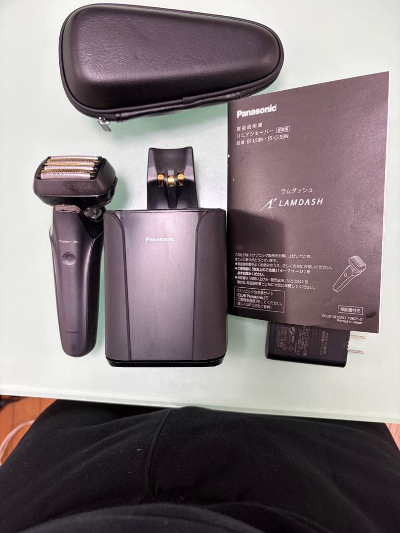 希少❗️パナソニック ラムダッシュ ES-CLS9Nメンズシェーバー 6枚刃 本体