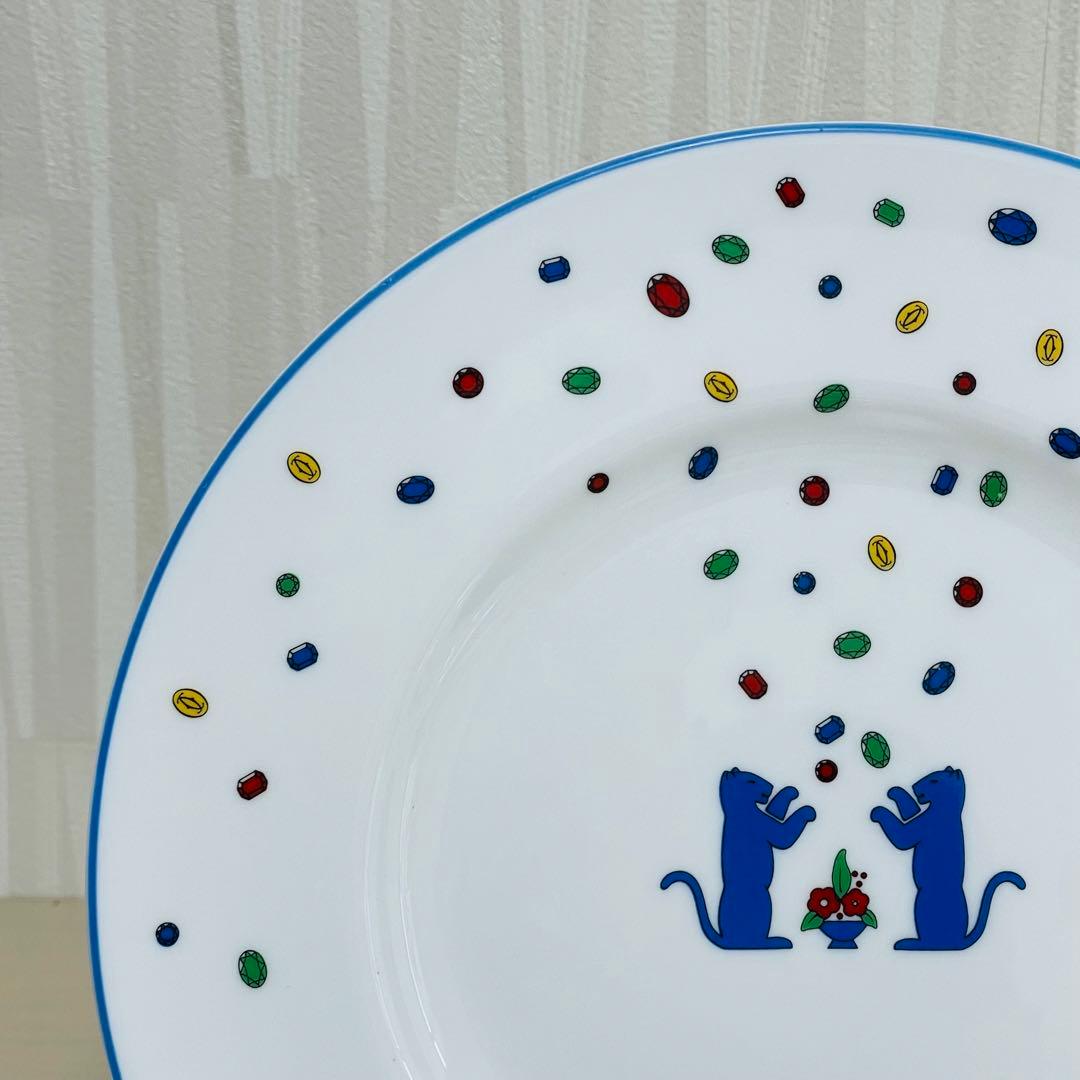 Cartier カルティエ メゾンドインファント 皿 プレート 約20cm 3枚