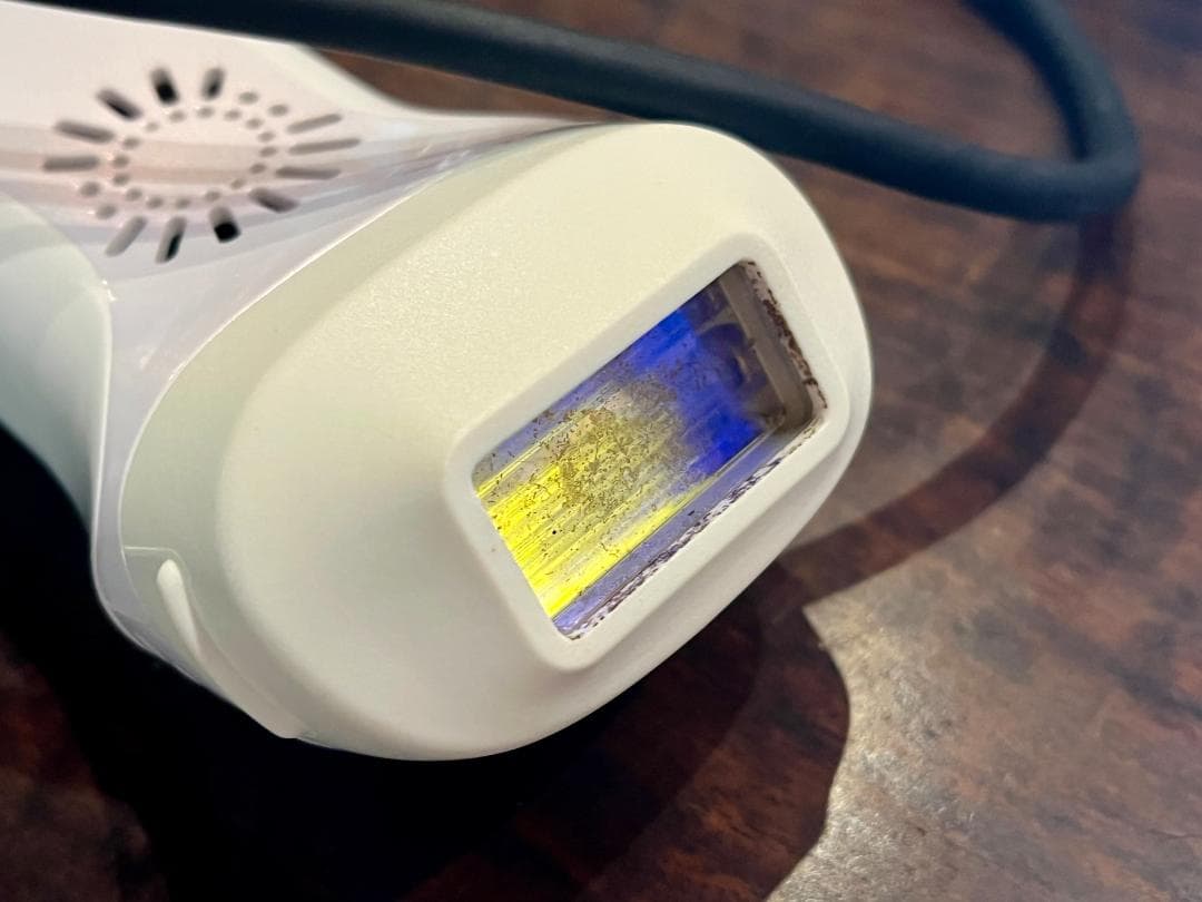 ケノン（KE-NON）フラッシュ式脱毛器 交換用ヘッド・サングラス付き