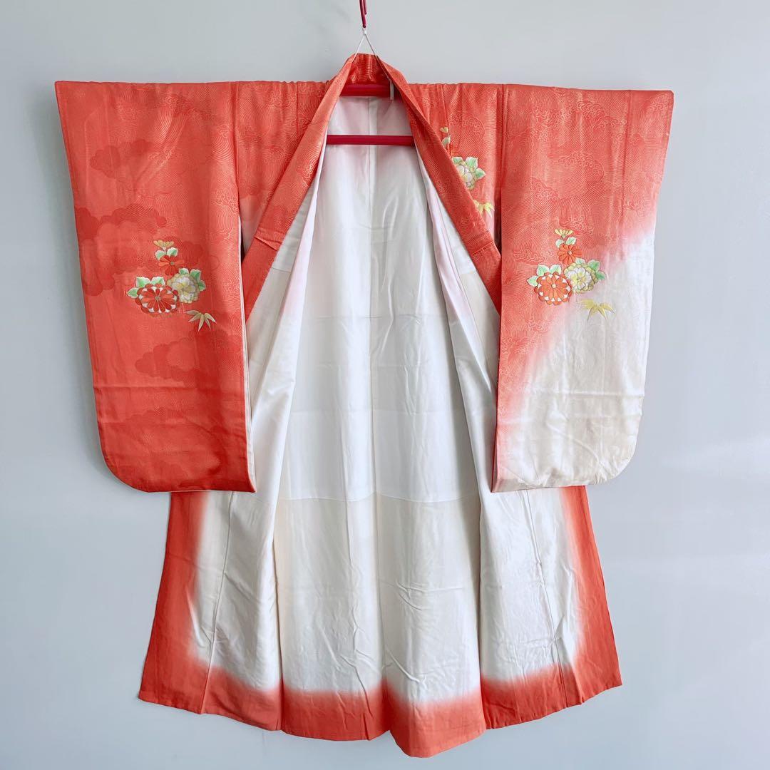 フルセット　七五三７歳女の子　着物　帯　小物　豪華金糸刺繍　51911