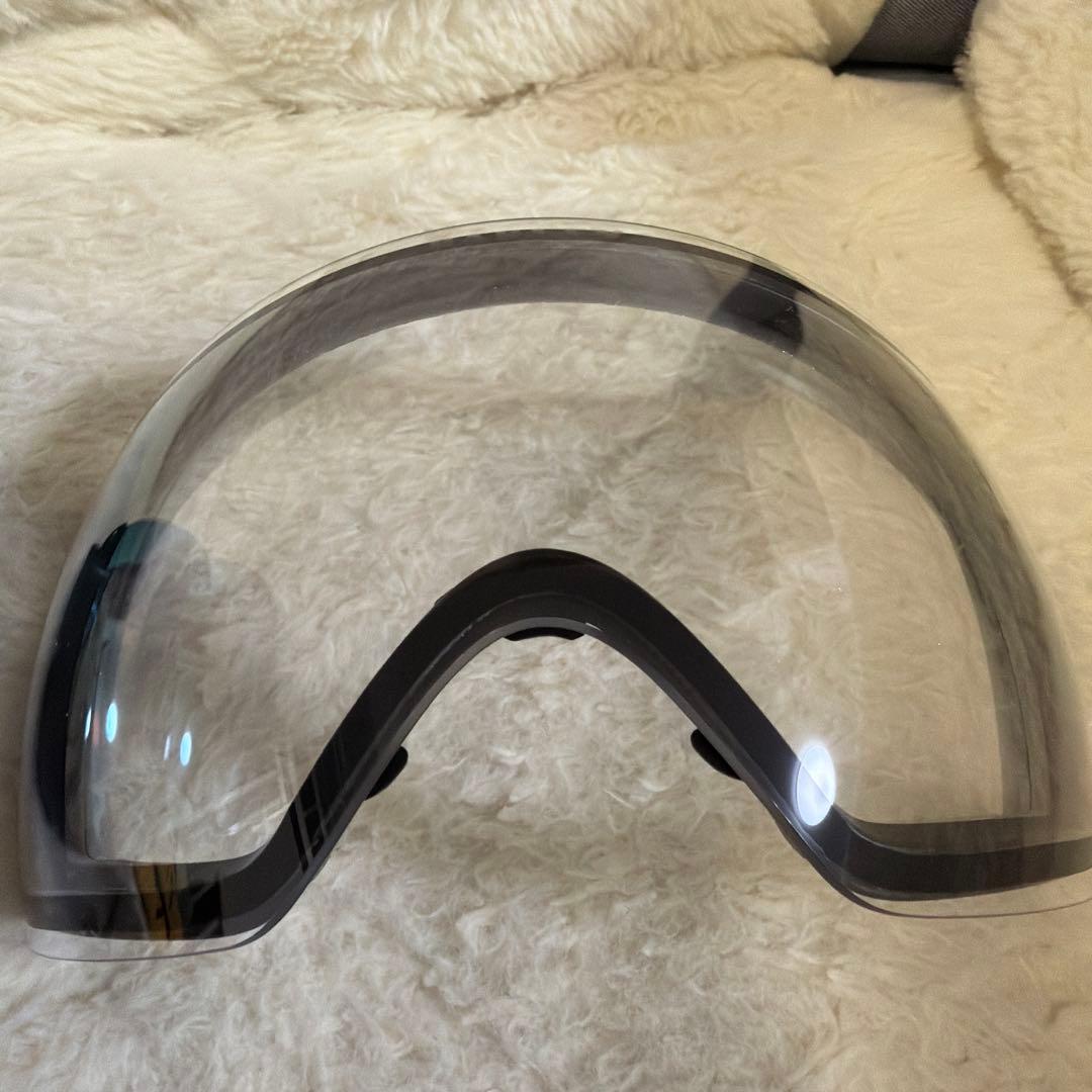 よ*)様 OAKLEY ゴーグル フライトデッキ　ミラー仕上げ 透明予備レンズ付