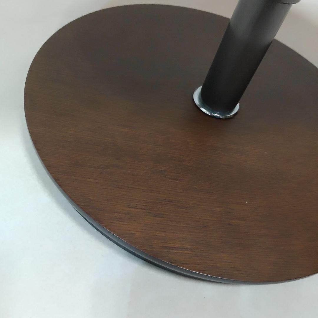 カリモク ウォールナット 昇降式サイドテーブル 回転機能付き/高機能テーブル