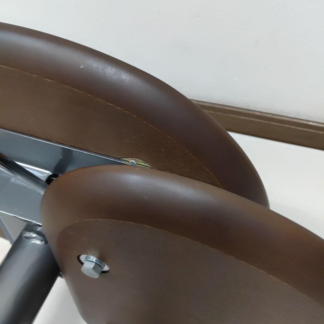 カリモク ウォールナット 昇降式サイドテーブル 回転機能付き/高機能テーブル