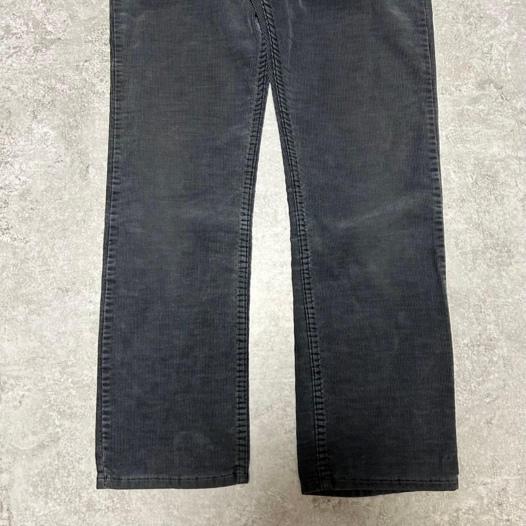 80s usa製 W36 Levi's 519 1558 ブラック コーデュロイ