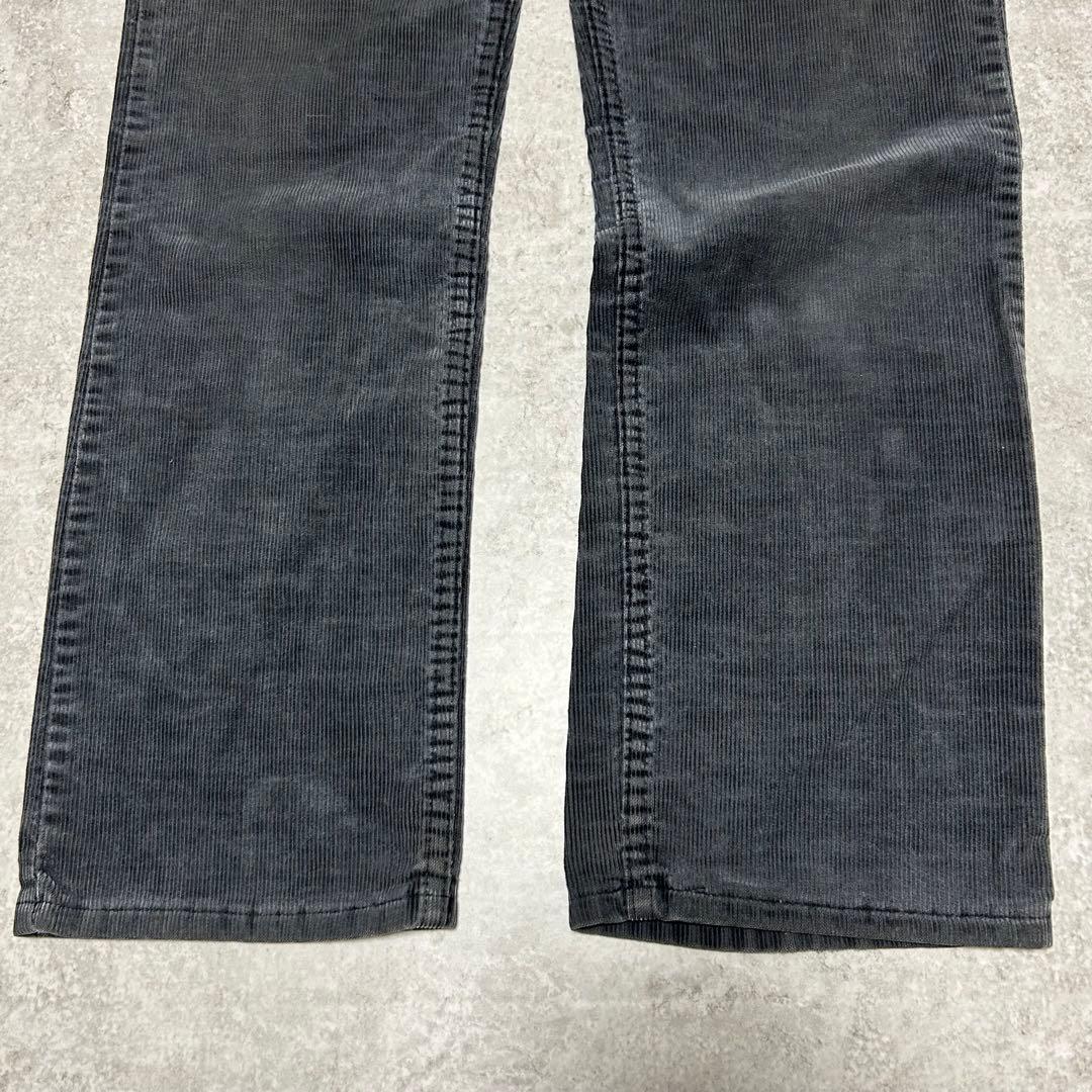 80s usa製 W36 Levi's 519 1558 ブラック コーデュロイ