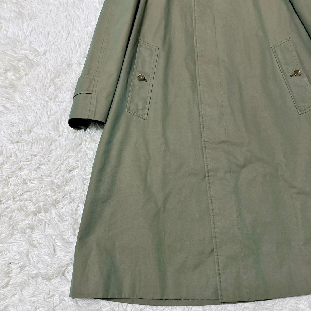 Burberrys バーバリーズ ステンカラーコート ノバチェック　玉虫色