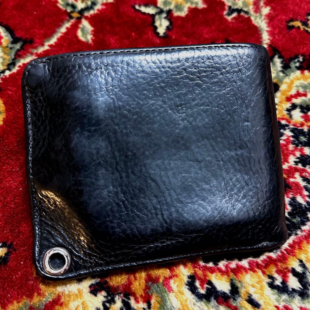 CHROMEHEARTS クロムハーツ　ワンスナップ　二つ折り　財布