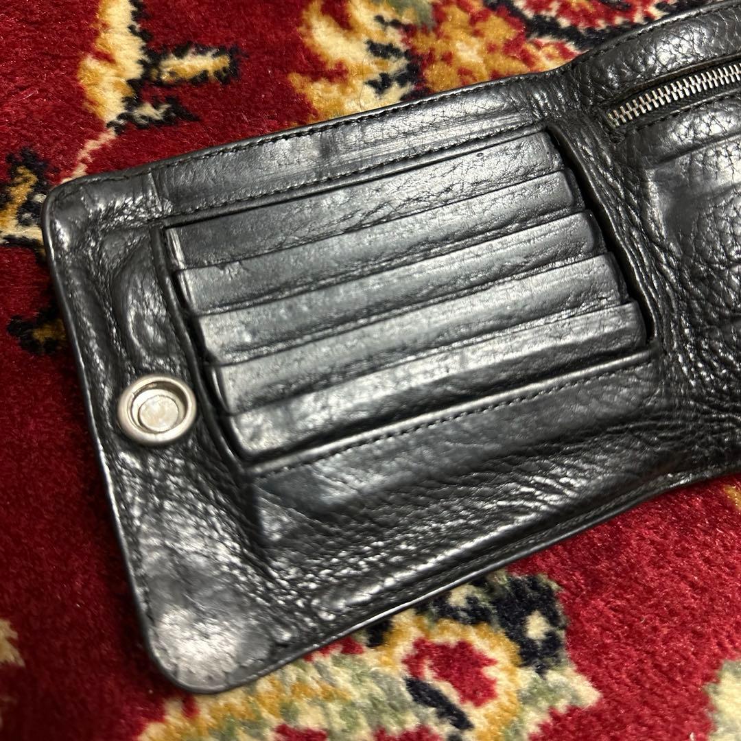 CHROMEHEARTS クロムハーツ　ワンスナップ　二つ折り　財布