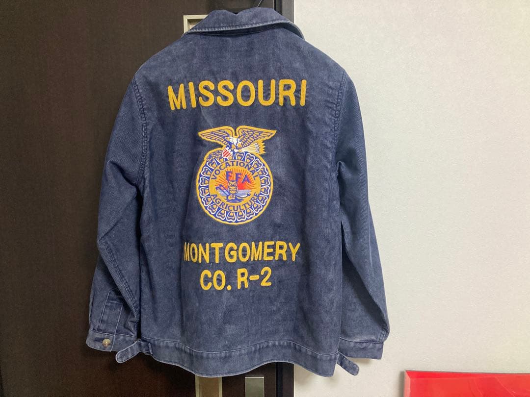 HOUSTONヒューストン WASHED CORDUROY FFA JACKET