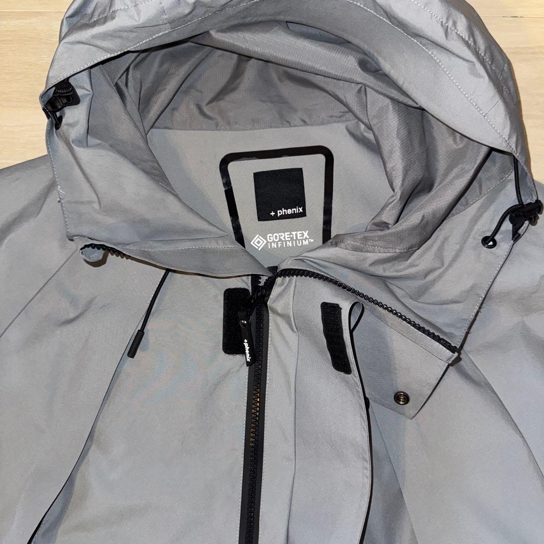 美品　+phenix(プラスフェニックス)GORE-TEX マウンテンパーカー
