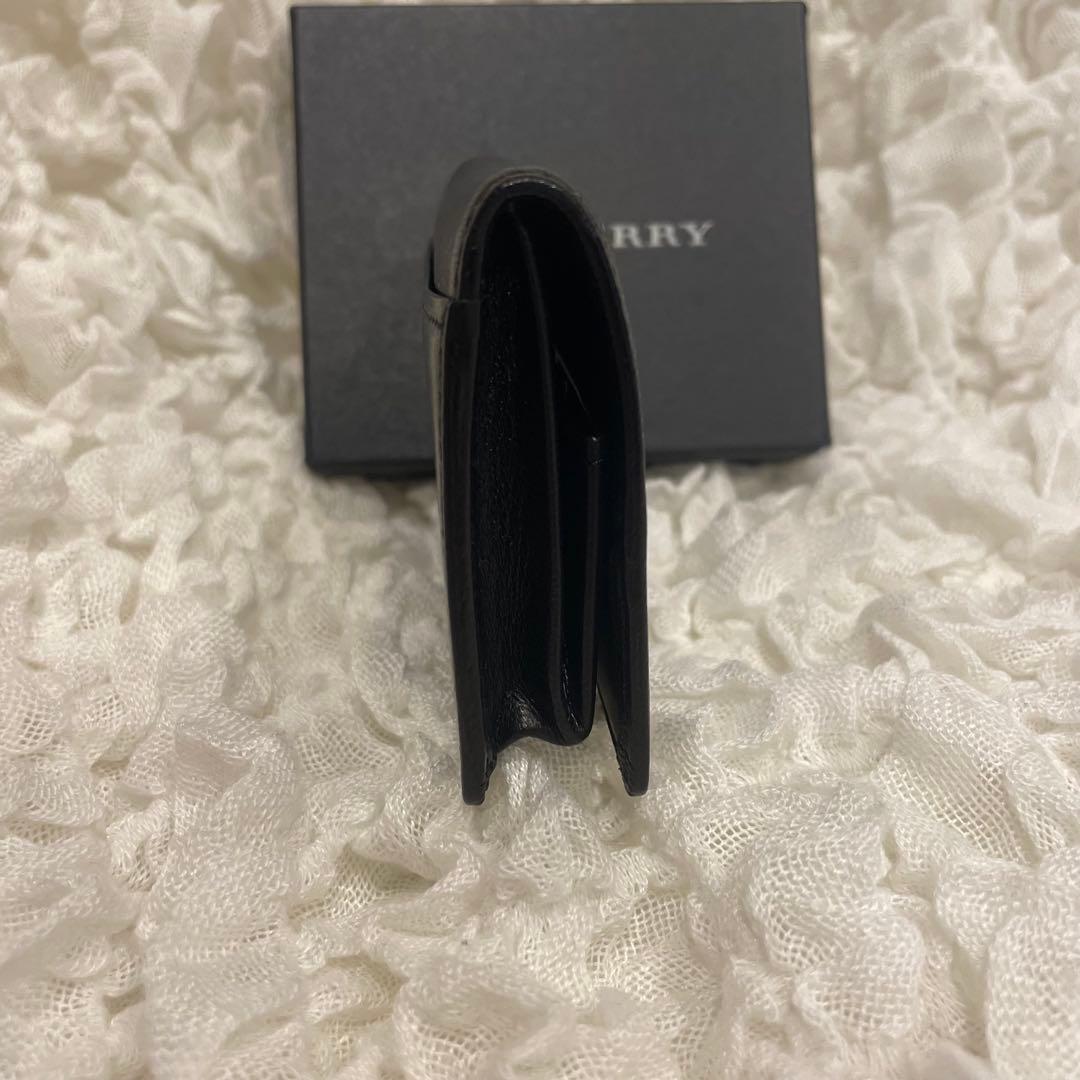 未使用❗️ BURBERRY バーバリー ケース ミニウォレット ラムスキン