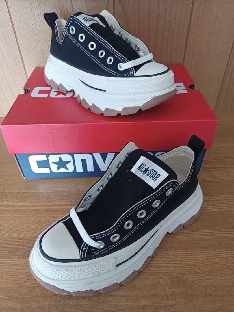 メル 23 cm コンバース オールスター 厚底 ox