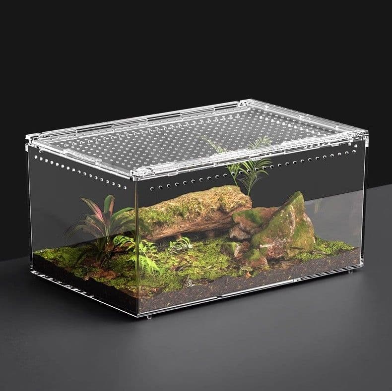 【4個】レプタイルボックス 30×20×15cm 爬虫類 ケージ 飼育ケース