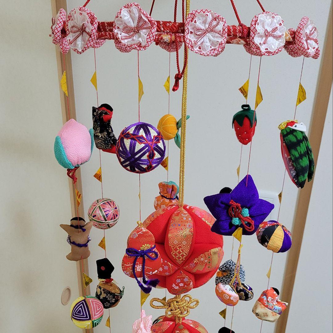 さげもん　吊し飾り　柳川毬　 吊るし雛　雛人形　ひな祭り　ヴィンテージ品
