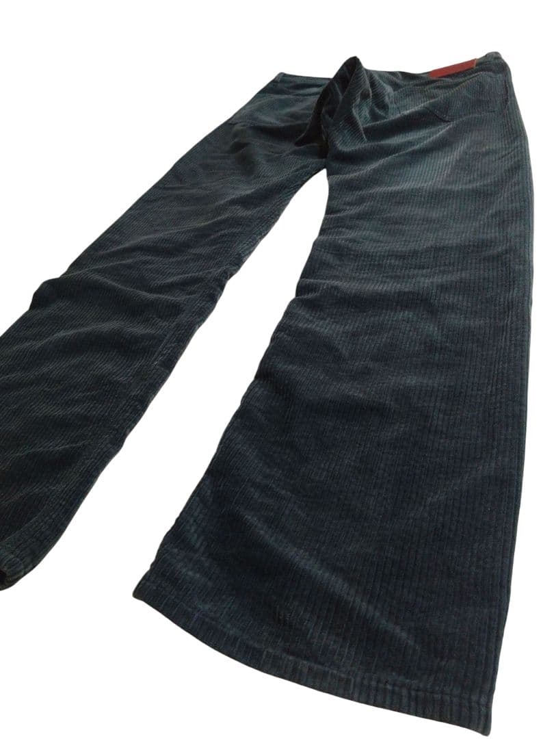 phenomenon　2012AW　32/L　グリーン　コーデュロイ　パンツ