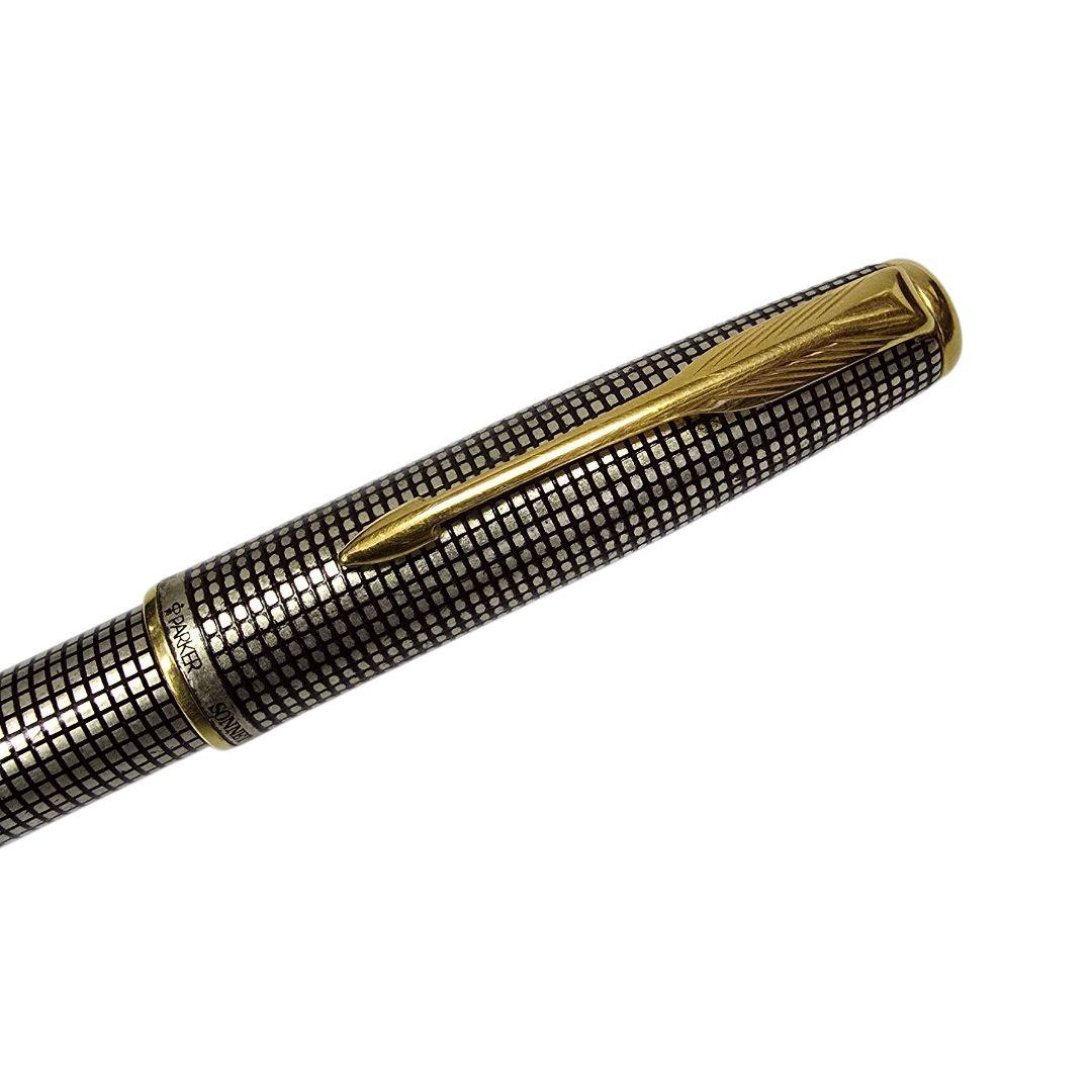 PARKER SONNET 万年筆 925 Silver ペン先18K