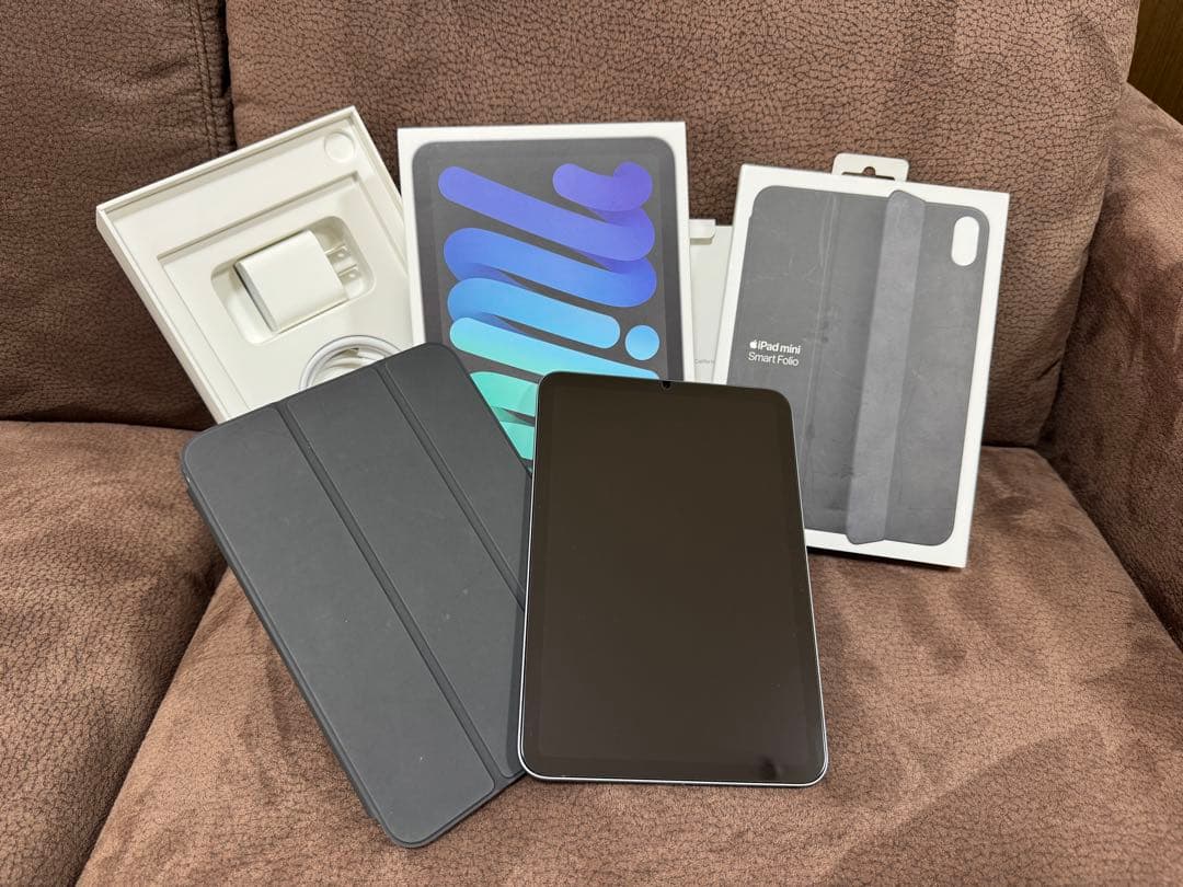 Apple iPad mini 第6世代 WiFiモデル 純正ケース付き