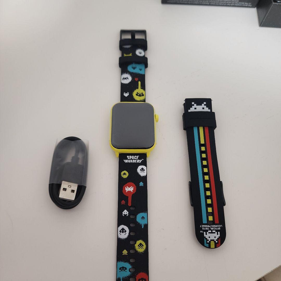 s*n様 Space Invaders　インベーダー　スマートウォッチ　時計　カ