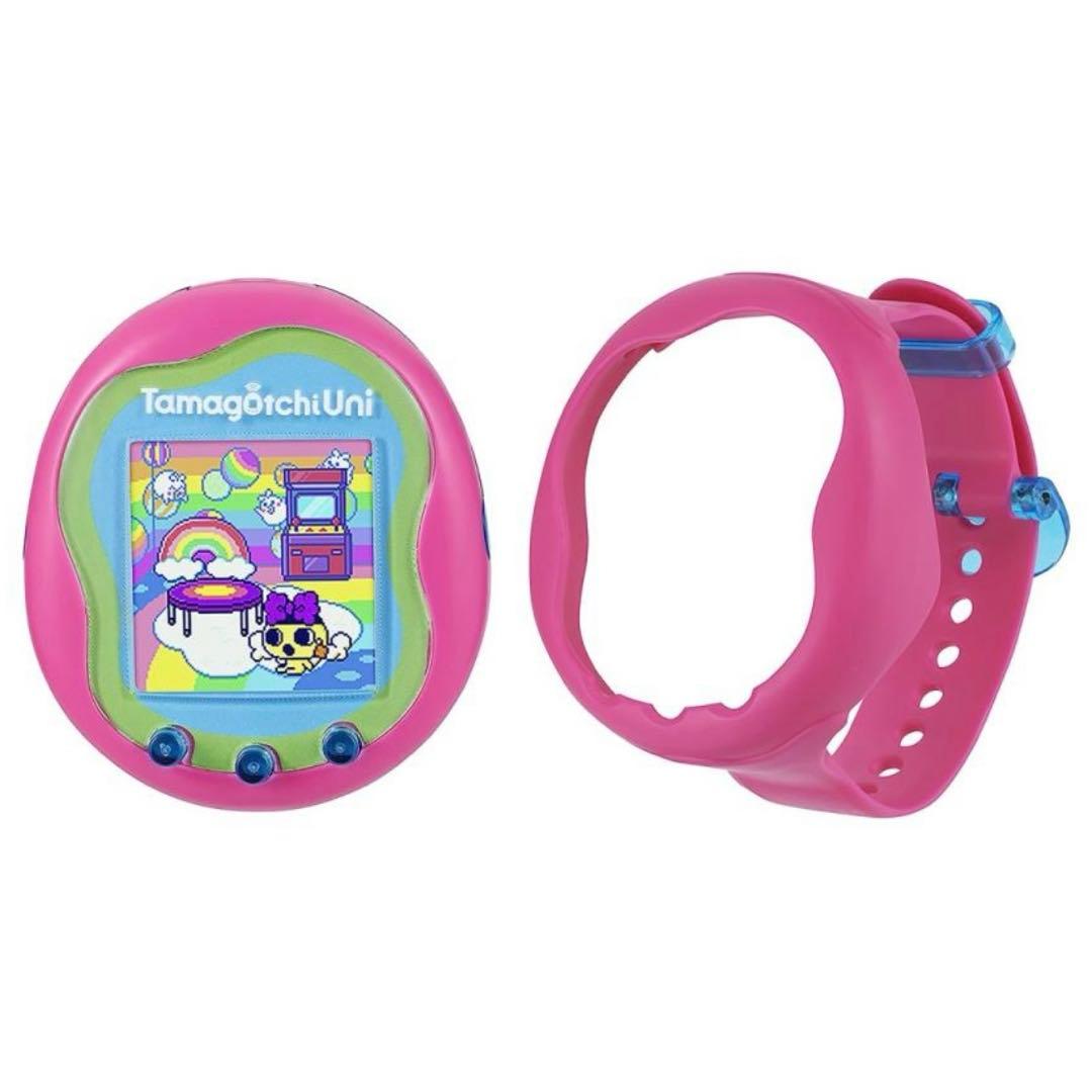 【美品バンド付き】たまごっち Tamagotchi Uni ピンク
