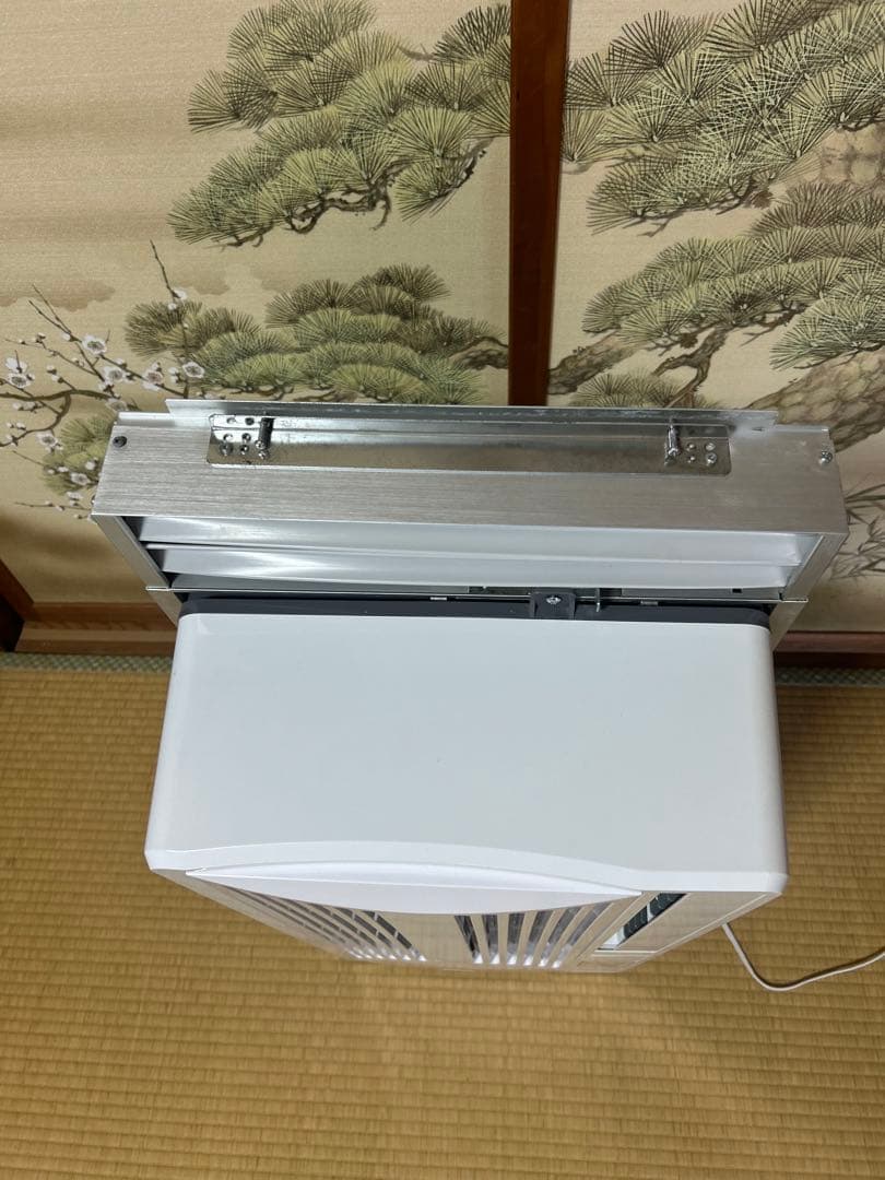 コイズミ 窓用エアコン ホワイト 冷房機能付き KAW-1692/W