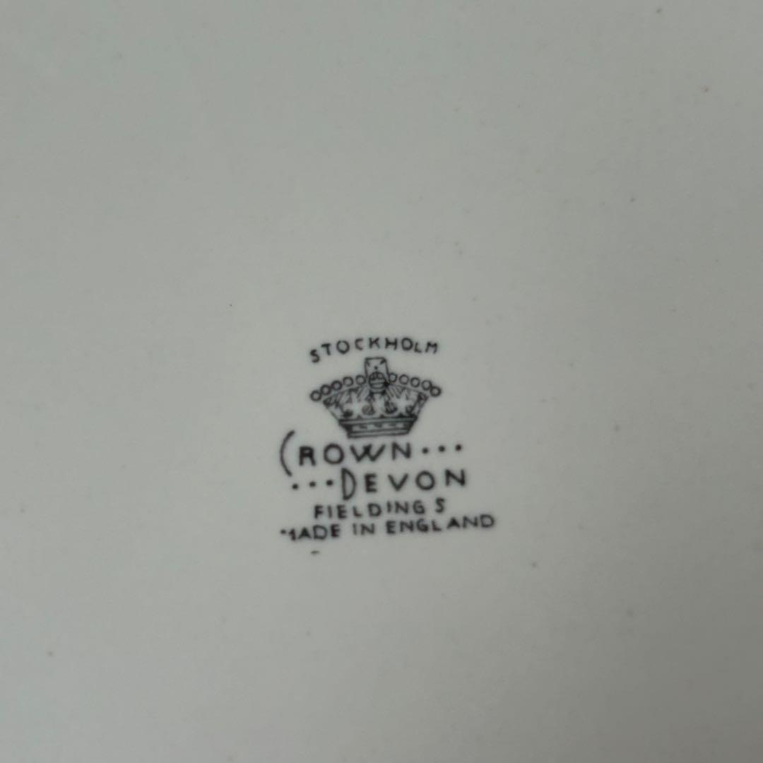 CROWN DEVON クラウンデボン　プレート　ストックホルム