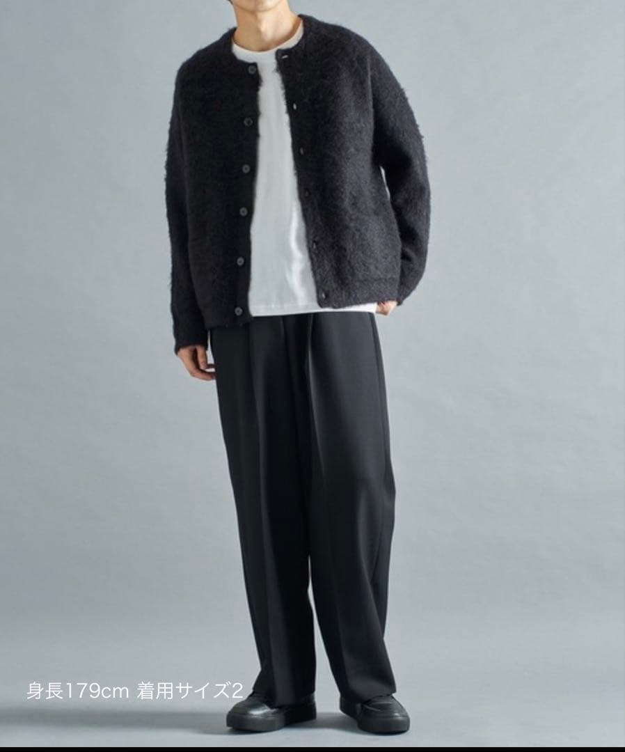 STUDIOUSカーディガンMOHAIRDOUBLE KNIT CARDIGAN
