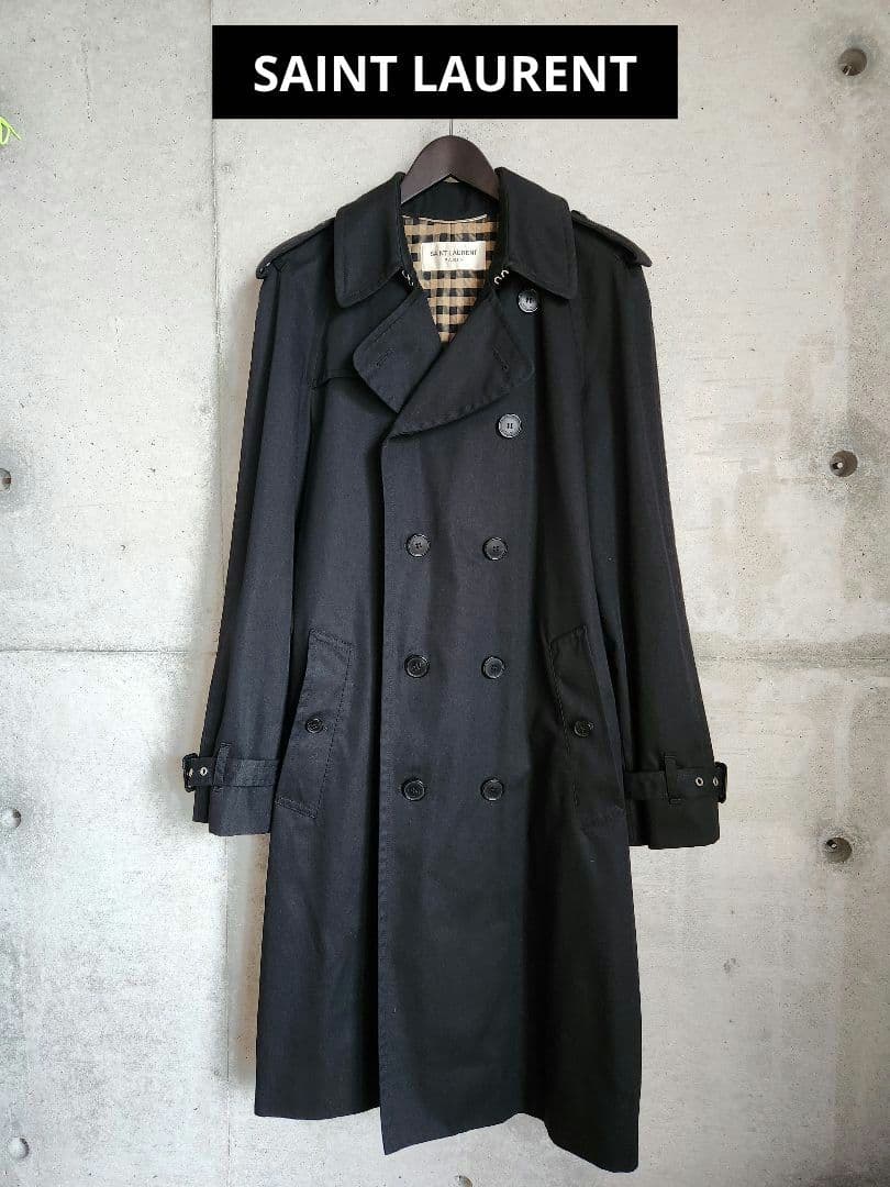 【限定値下げ】SAINT LAURENT サンローラン トレンチコート