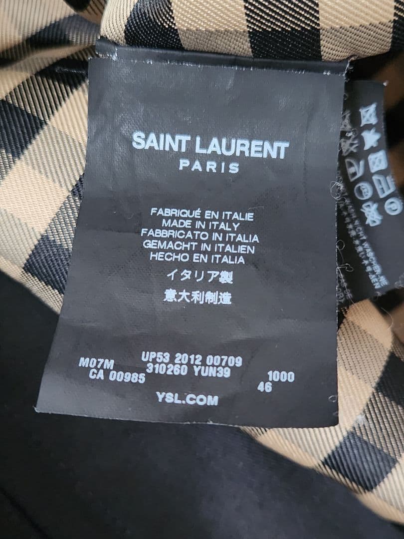 【限定値下げ】SAINT LAURENT サンローラン トレンチコート