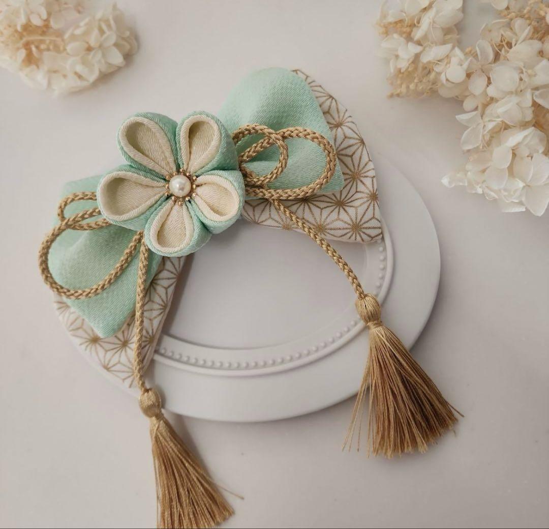 着付け楽ちん❤️ 髪飾りつき 袴 着物ドレス 小学校　卒業式　160