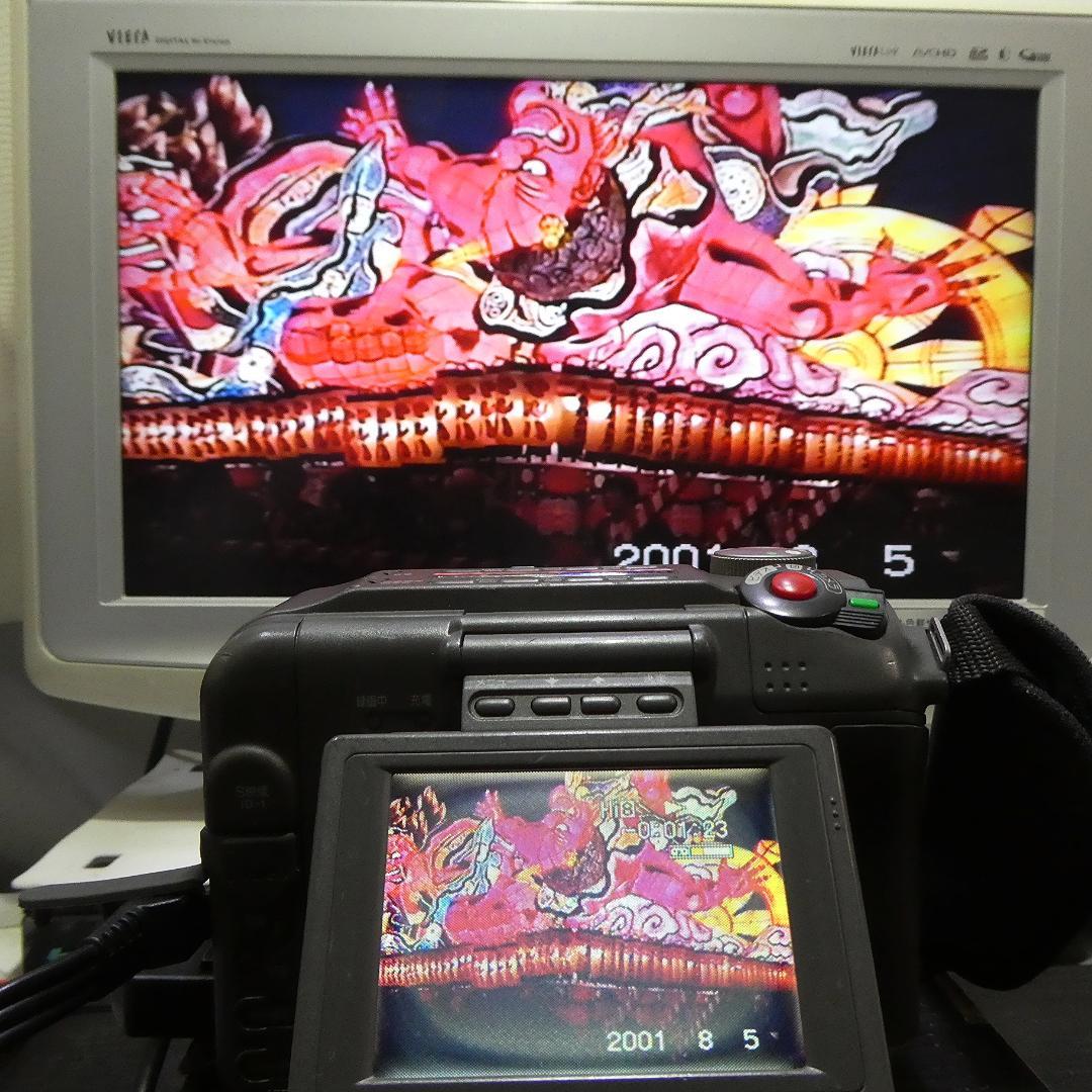 動作良好ソニー CCD-SC55 Video.Hi8デジタルビデオカメラDVD化