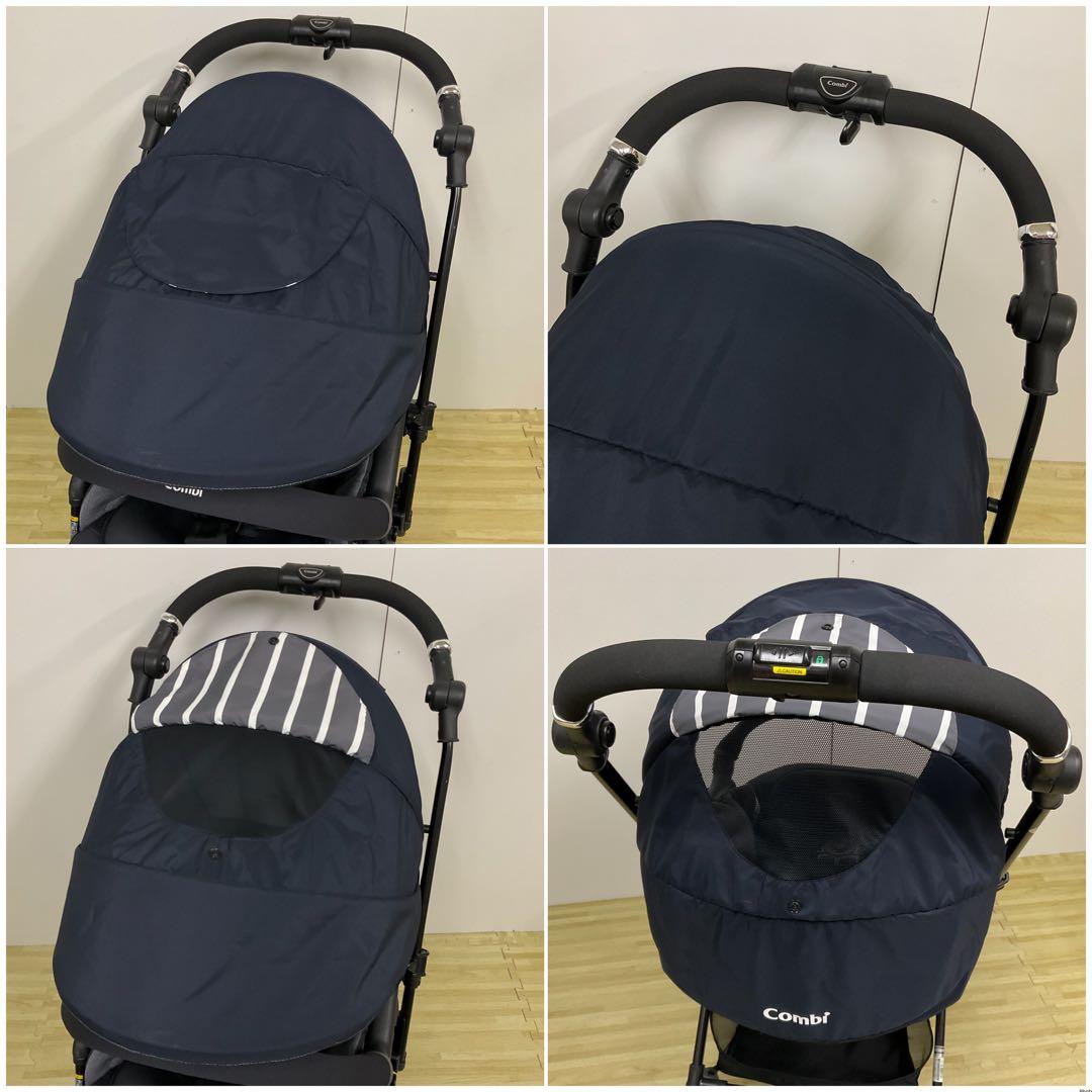コンビ スゴカルα 4キャス エッグショック コンパクト アイシクルネイビー