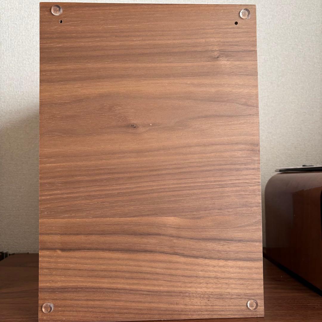 ［廃盤品］無印良品 木製収納ケース　引出式　４段　ウォールナット材