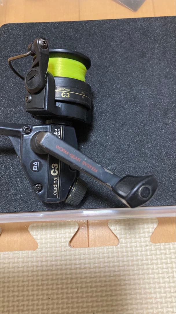 アブガルシア　リール　カーディナルC3 ＋ロッドTroutin Marquis