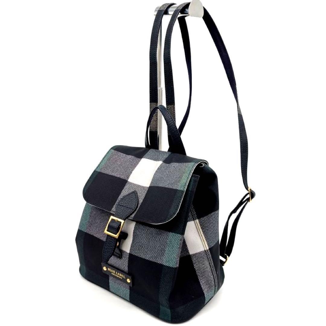 未使用級✨BLUE LABEL CRESTBRIDGE リュック PVC レザー