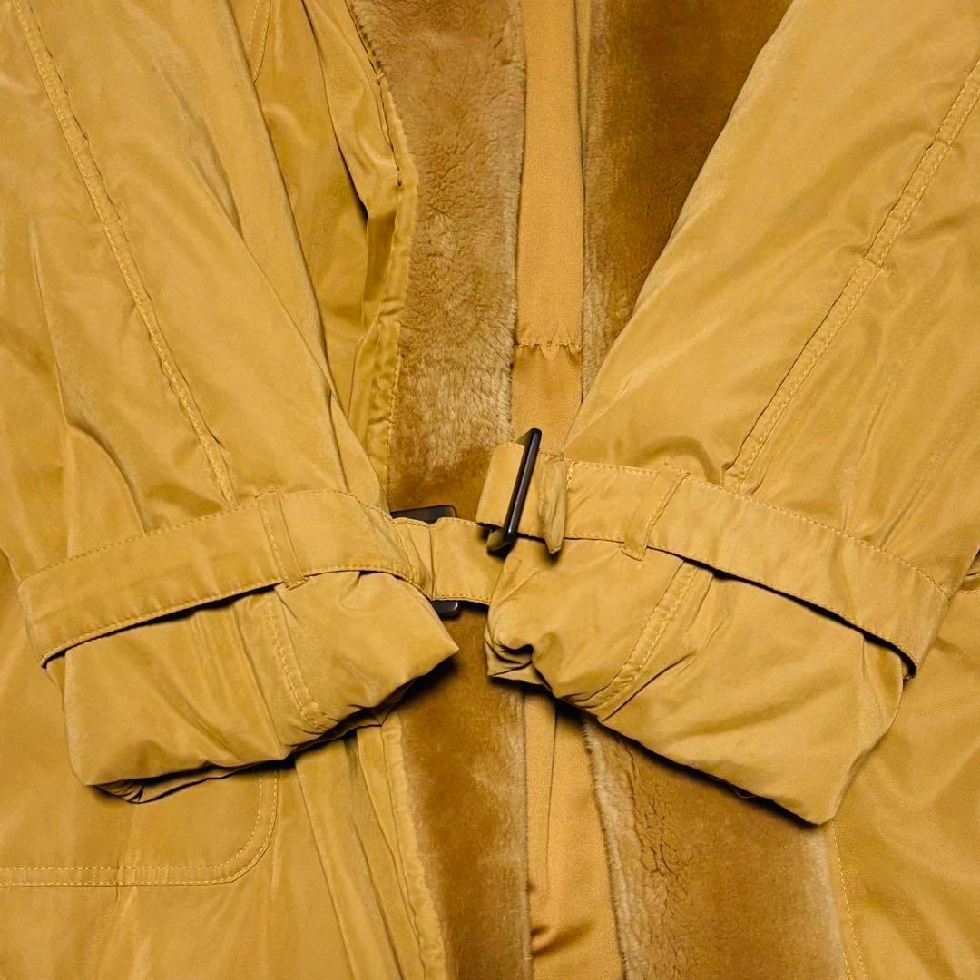 美品 MaxMara 最高級 白タグ コート テディベアコート ベルト 女優襟