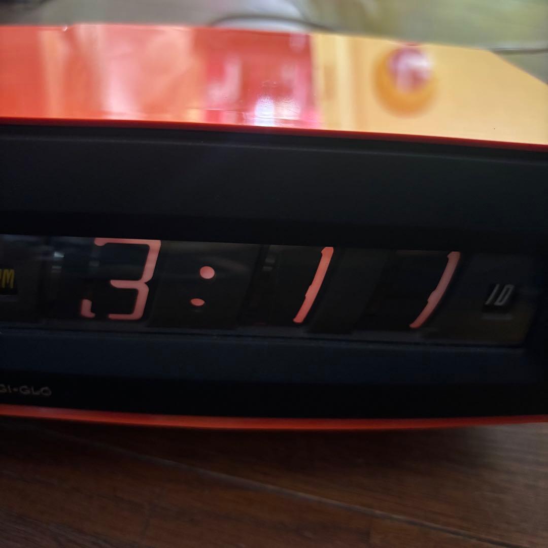 パタパタ時計 三協精機 SANKYO ザックス DT-502 通電 昭和レトロ