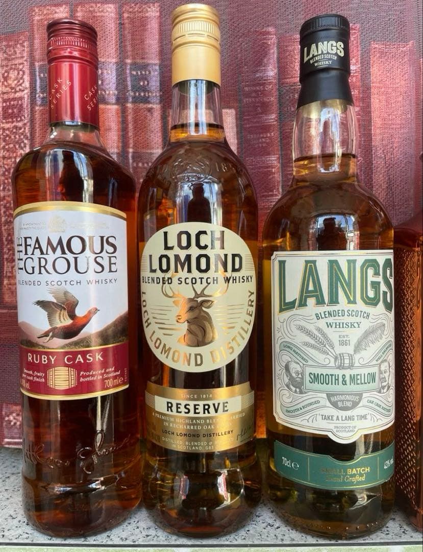 チヌ太郎です。 スコッチウイスキー6本