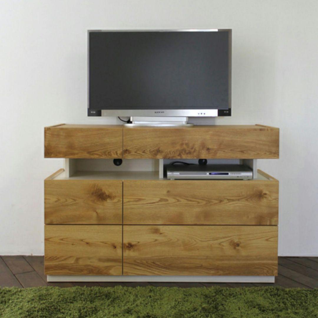 木目調北欧ナチュラルインテリアローチェスト リビングボード