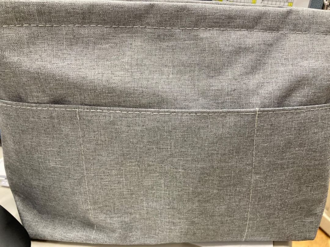 グレー ボストンバッグ ポリエステル製