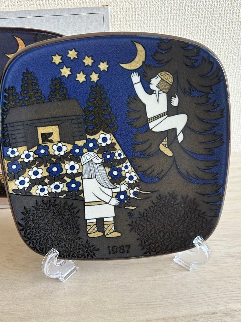 ARABIA アラビア　Kalevala カレワラ　1987年（箱付き）