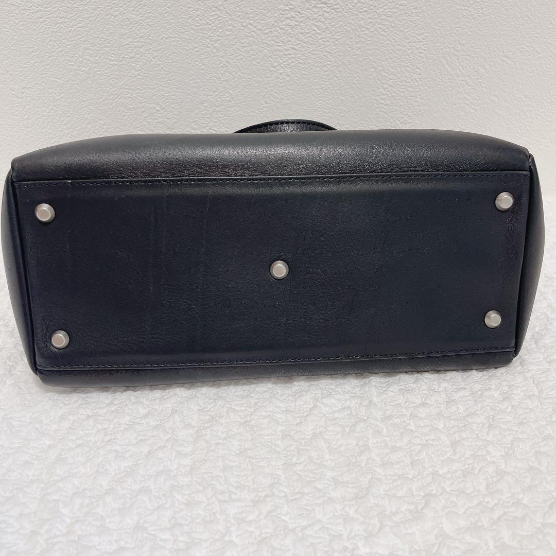 オールレザートートバッグ　MARGARET HOWELL idea 黒　本革